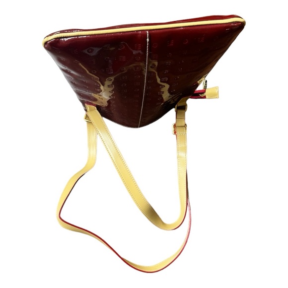 Arcadia Italian patent leather crossbody purse - Picture 2 of 9